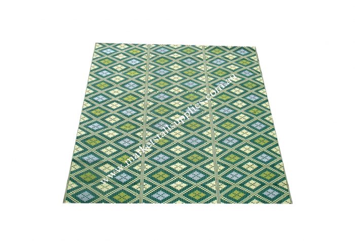 Green and Yellow Mat