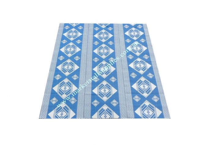 Blue and White Mat Style 2